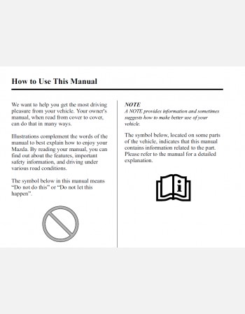 mazda cx-7 2012 owners manual